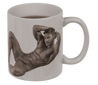 Mug, Stripper Boy, naked, with thermal effect,