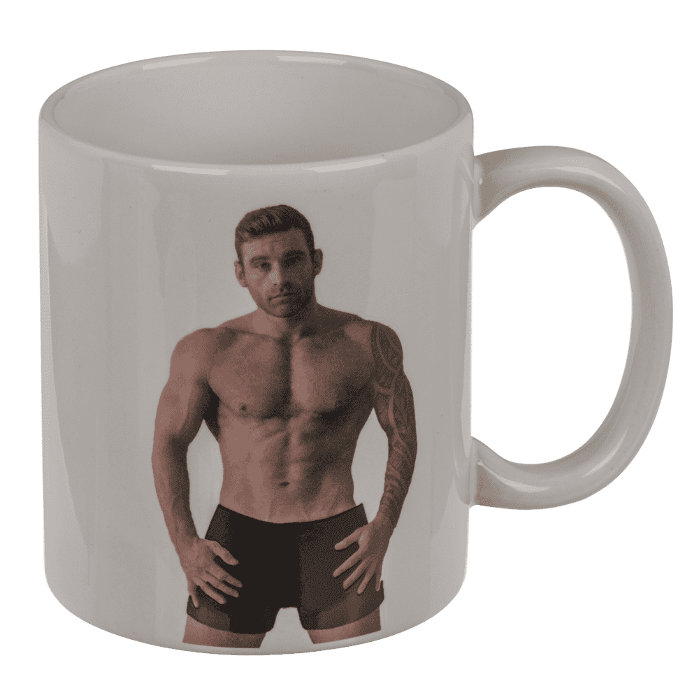 Mug, Stripper Boy, naked, with thermal effect,
