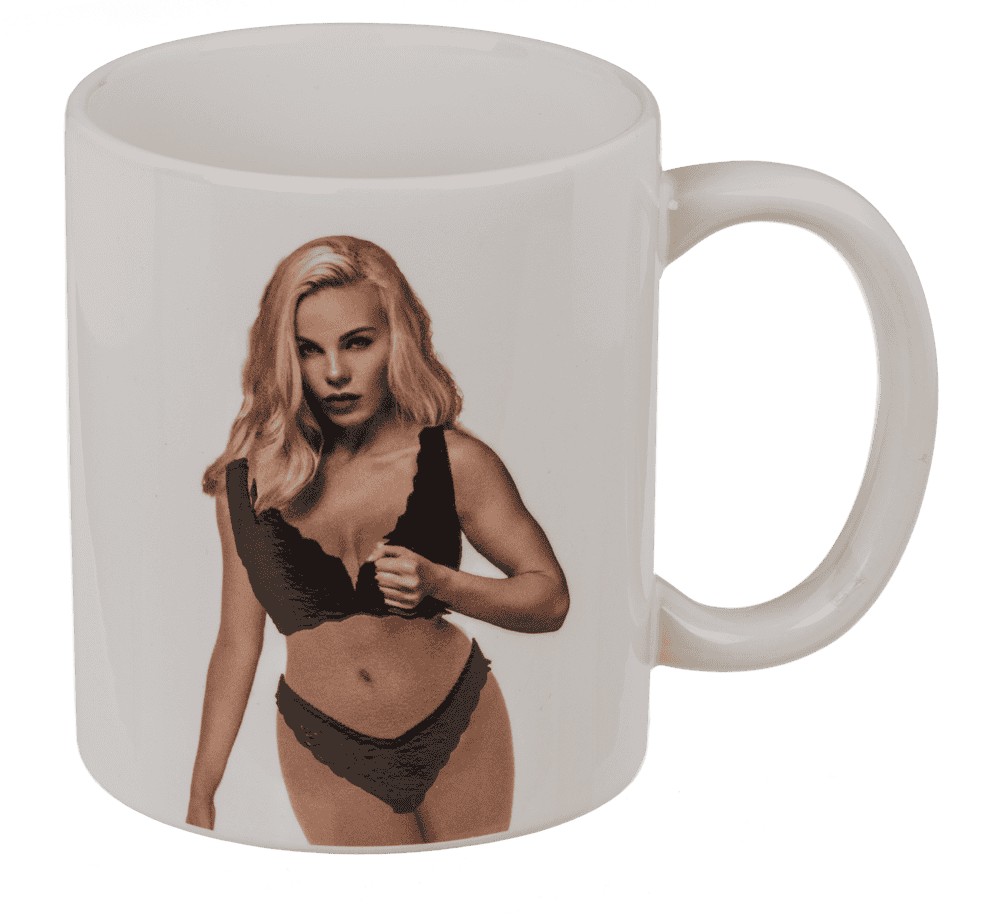 Mug, Stripper Girl, naked, with thermal effect,