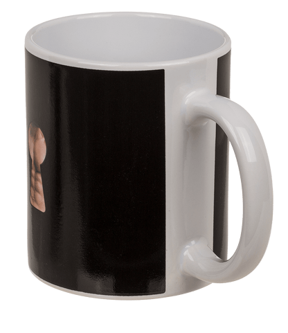 Stoneware Mug, Stripper Boy, with thermal effect,