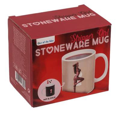 Stoneware Mug, Stripper Girl,