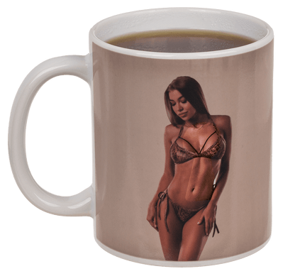 Stoneware Mug, Stripper Girl,