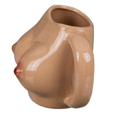 Ceramic mug, Boobs,