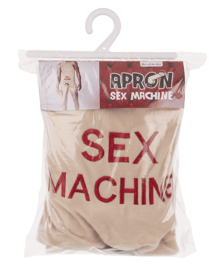 Apron with plush penis, Sex Machine,