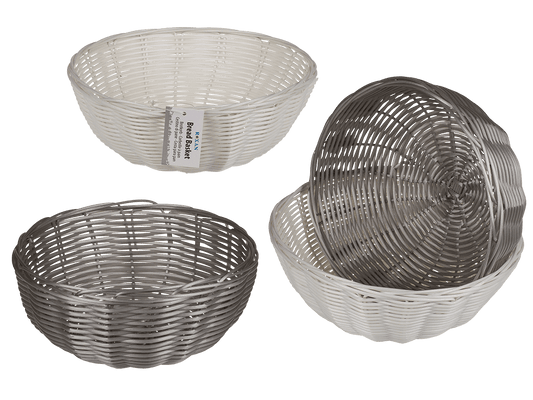 Plastic bread basket, approx. 20 x 8,
