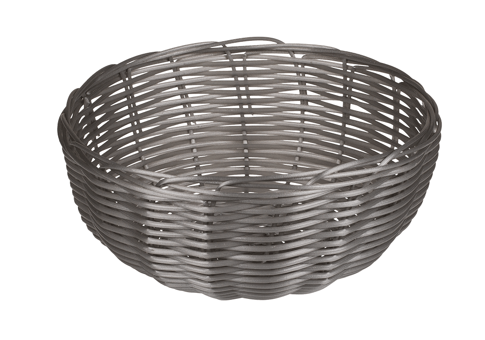 Plastic bread basket, approx. 20 x 8,