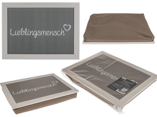 Cushion Lap Tray, Lieblingsmensch,