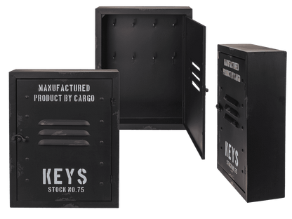 Metal key box, Keys,