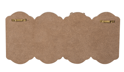 White/nature coloured Wooden key board, LOVE,