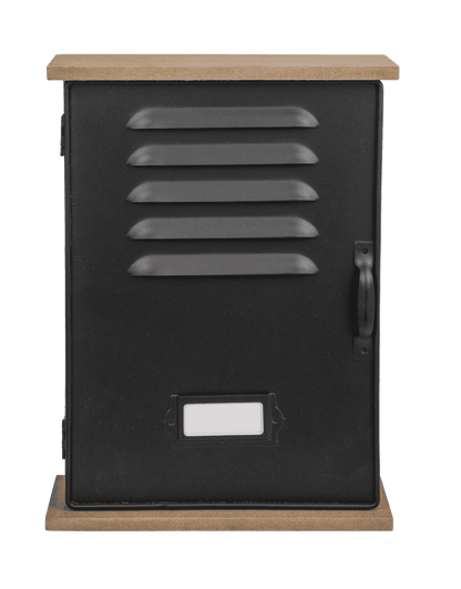 Wooden/metal-key box,