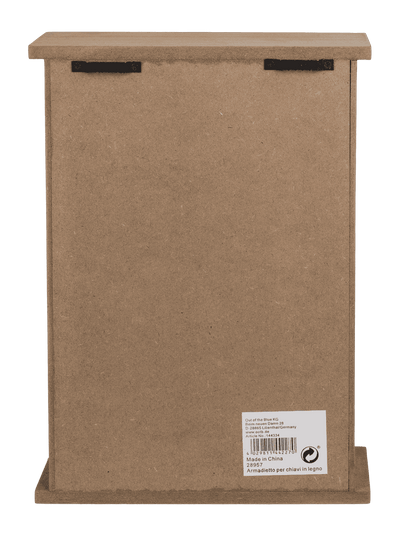 Wooden/metal-key box,