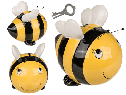 Money bank, bee,