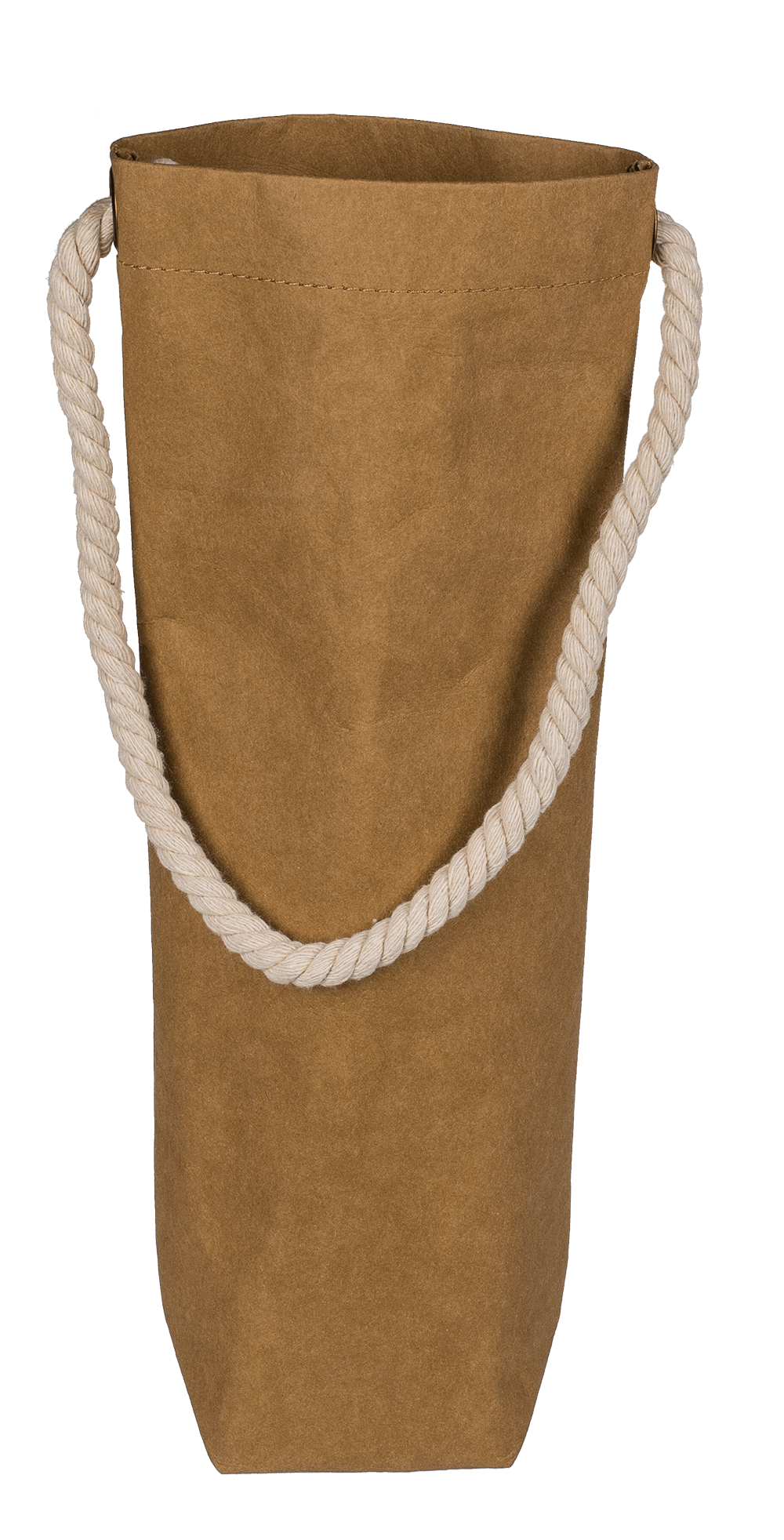 Craft paper bottle holder,