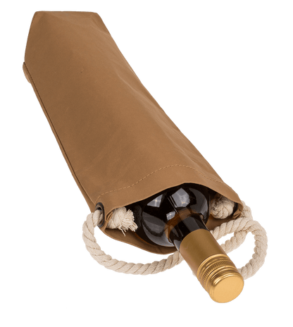 Craft paper bottle holder,