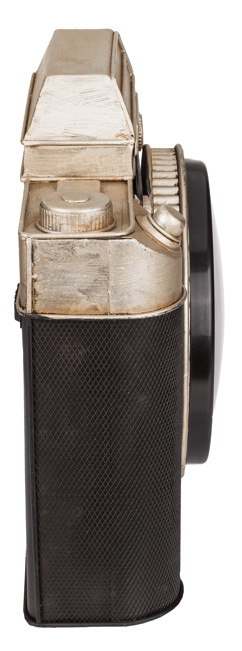 Metal key box, camera with clock,