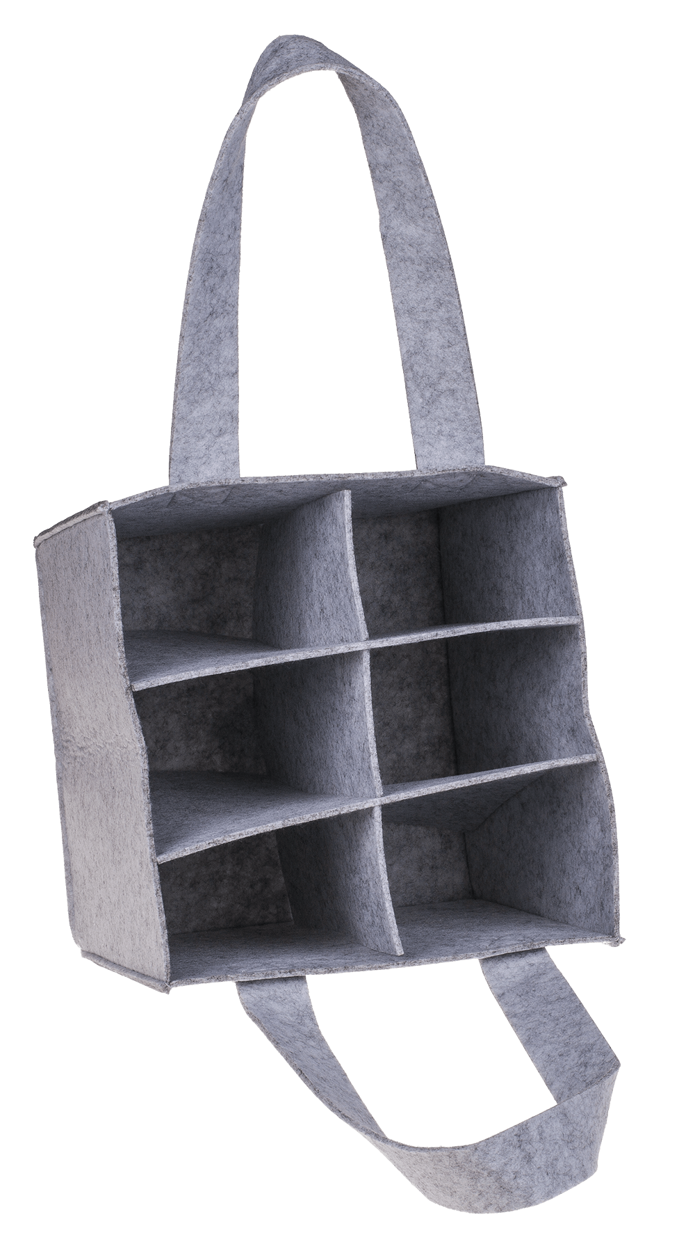 Felt bottle bag for 6 bottles,