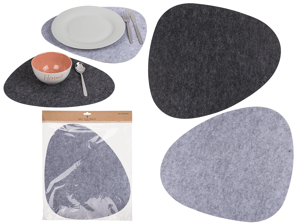 Felt Placemat, Pebblestone,
