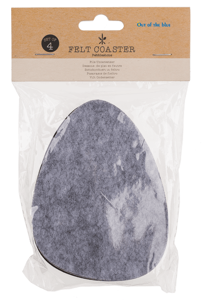 Felt coaster, Pebblestone,