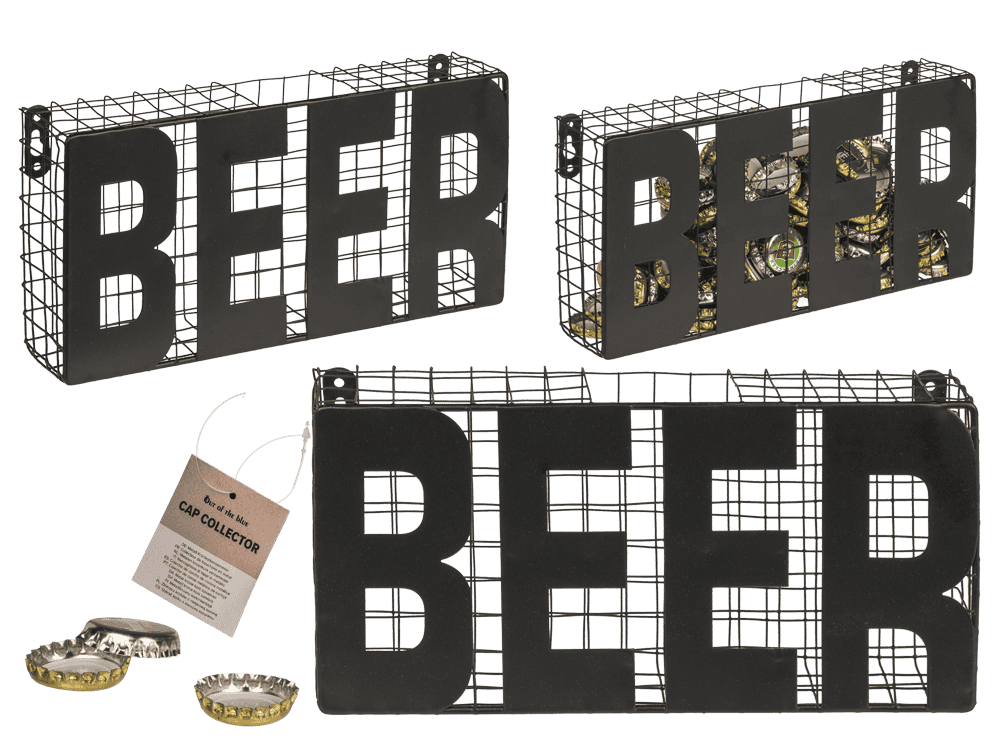 Metal cap collector, Beer,