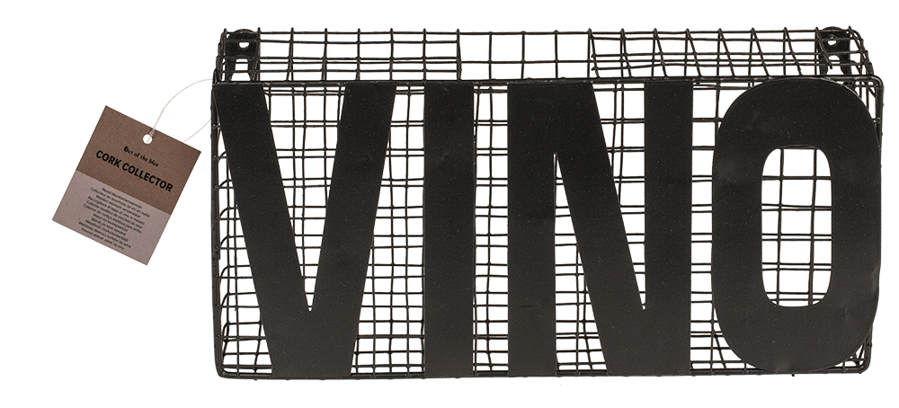 Metal cork collector, Vino,