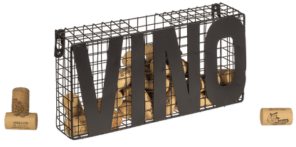 Metal cork collector, Vino,
