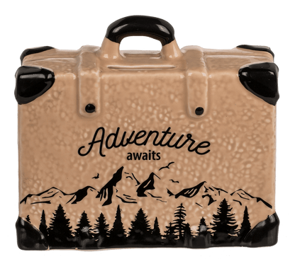 Saving bank suitcase, Travel,