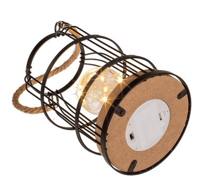 Black metal decoration lamp with 10 LED,