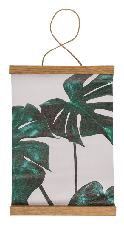 Magnetic wooden poster hanger, incl. picture,