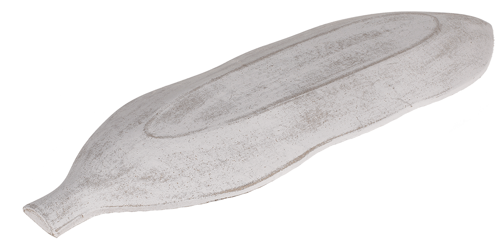 Wooden decoration plate, leaf,