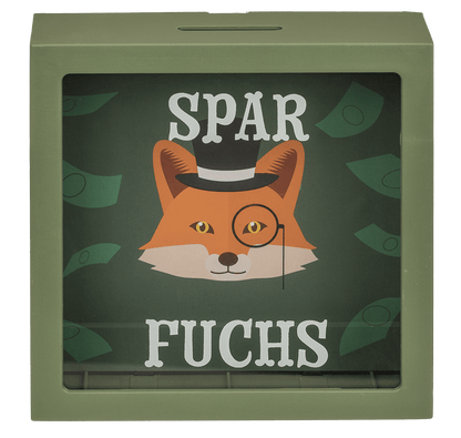 Plastic saving bank,