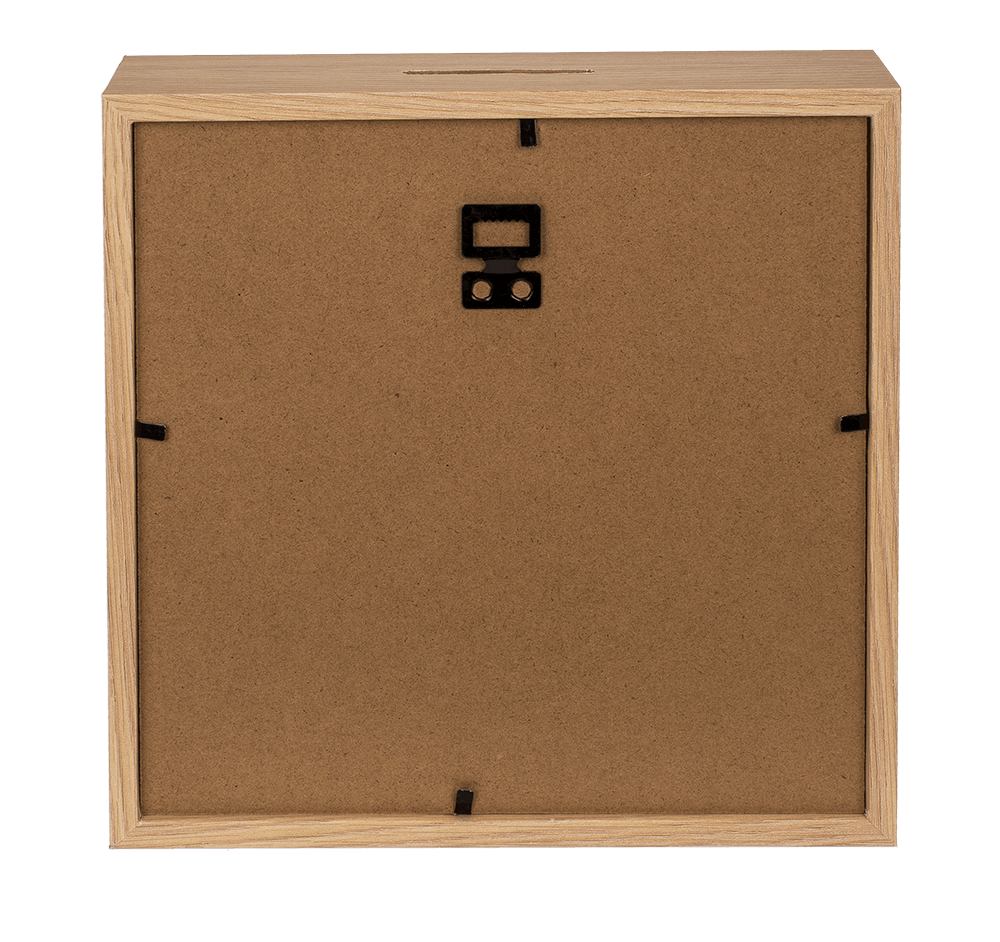 Wooden saving box, Adventure awaits,