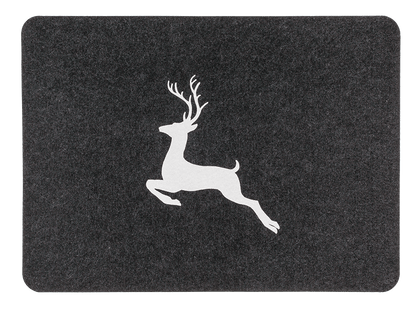 Felt placemat, Deer, 44 x 32 x 0,02 cm,