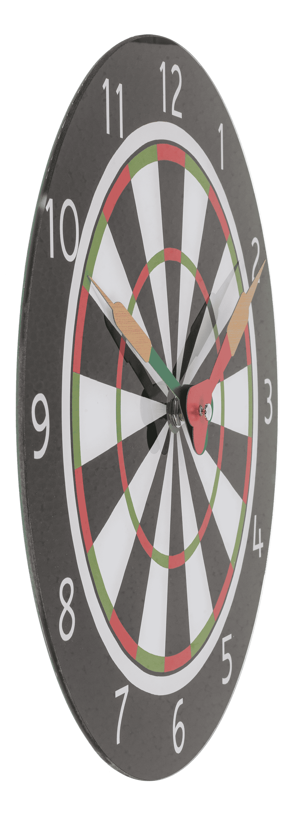 Glass-Wall clock, Dart Match, D:  30 cm,