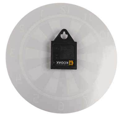 Glass-Wall clock, Dart Match, D:  30 cm,