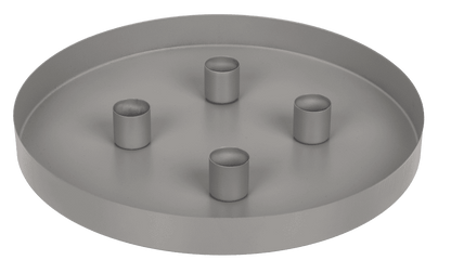 Round metal holder II, D:25 cm, with 4
