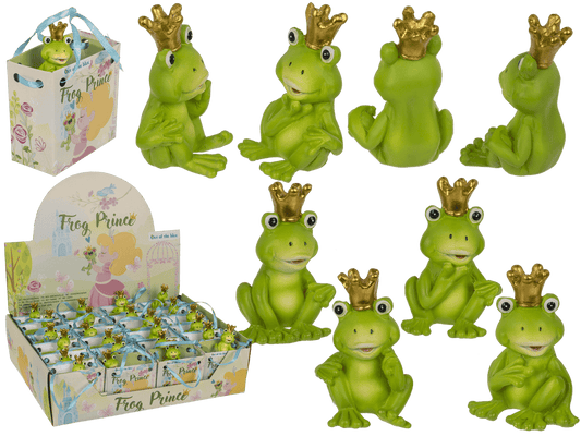 Frog Prince, in paper bag with design,