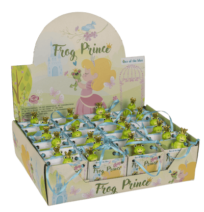 Frog Prince, in paper bag with design,