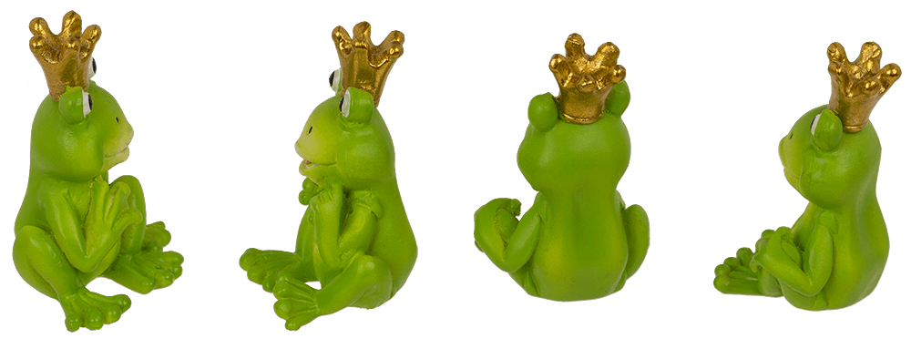 Frog Prince, in paper bag with design,