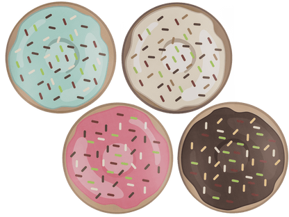 Polypropylen placemat, Donut,