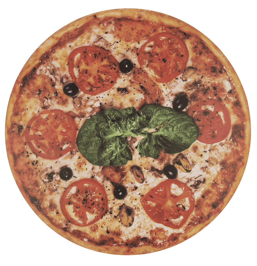 Polypropylen placemat, Pizza,