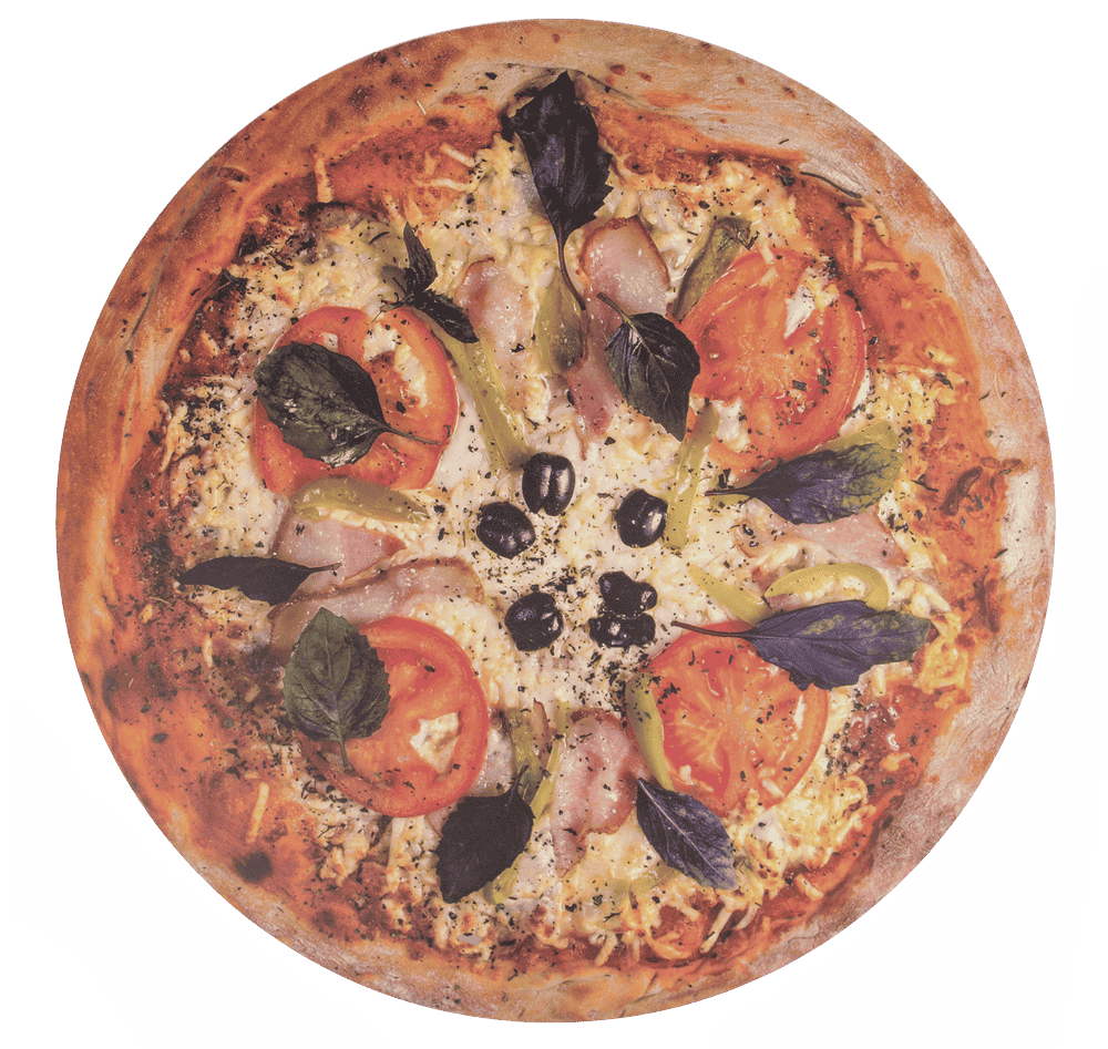 Polypropylen placemat, Pizza,