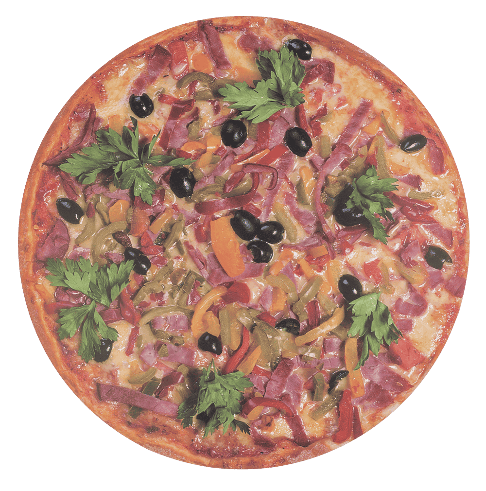 Polypropylen placemat, Pizza,