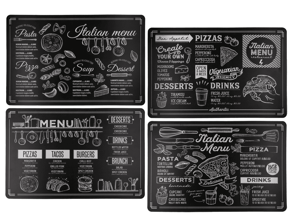 Polypropylen placemat, Tasty,