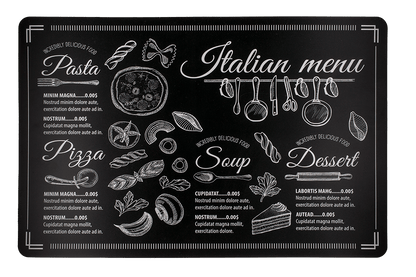 Polypropylen placemat, Tasty,