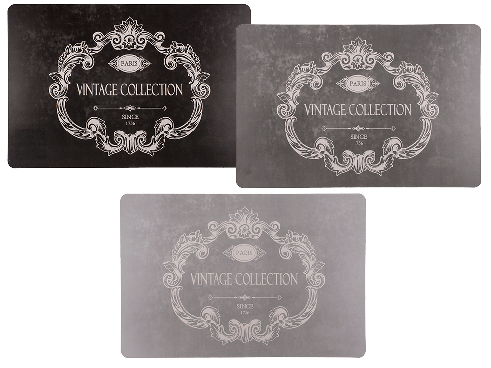 Polypropylen placemat, Vintage Collection,