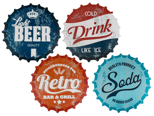 Polypropylen placemat, cron cap,