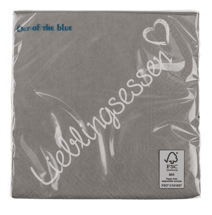 Paper napkins, Lieblingsessen,