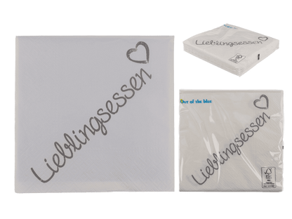Paper napkins, Lieblingsessen,