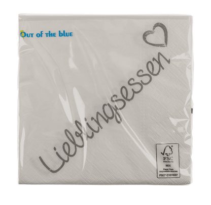 Paper napkins, Lieblingsessen,