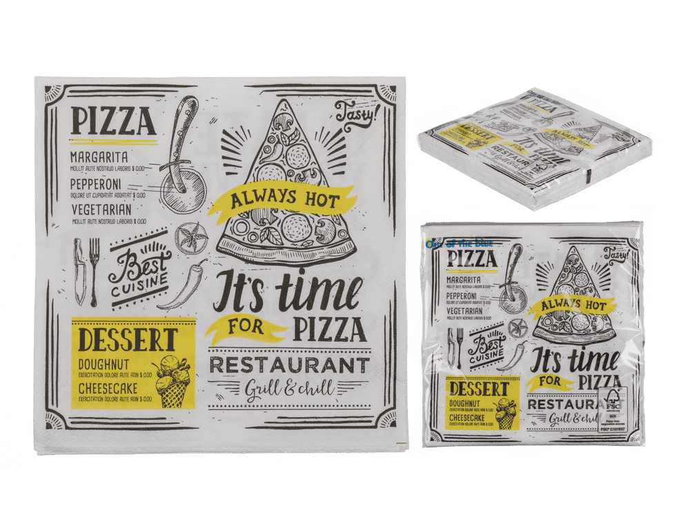 Paper napkins, Tasty,